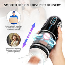 Load image into Gallery viewer, Giya Aircraft Cup Fully Automatic Telescopic Rotating Masturbation Device Men's Exercise Masturbation Device Adult Products Sex Toys