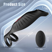 Load image into Gallery viewer, Thrust Enhancer - 2 IN 1 Vibrating Penis Sleeve