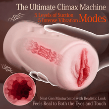 Load image into Gallery viewer, Vacuum Momoka 5 Suction 5 Vibration Realistic Vaginal Electric Masturbator