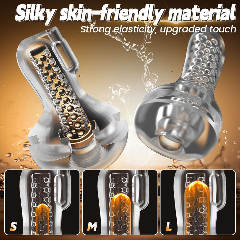 Gasvortex 7x Suction and Vibration Twistable Casing Male Masturbator