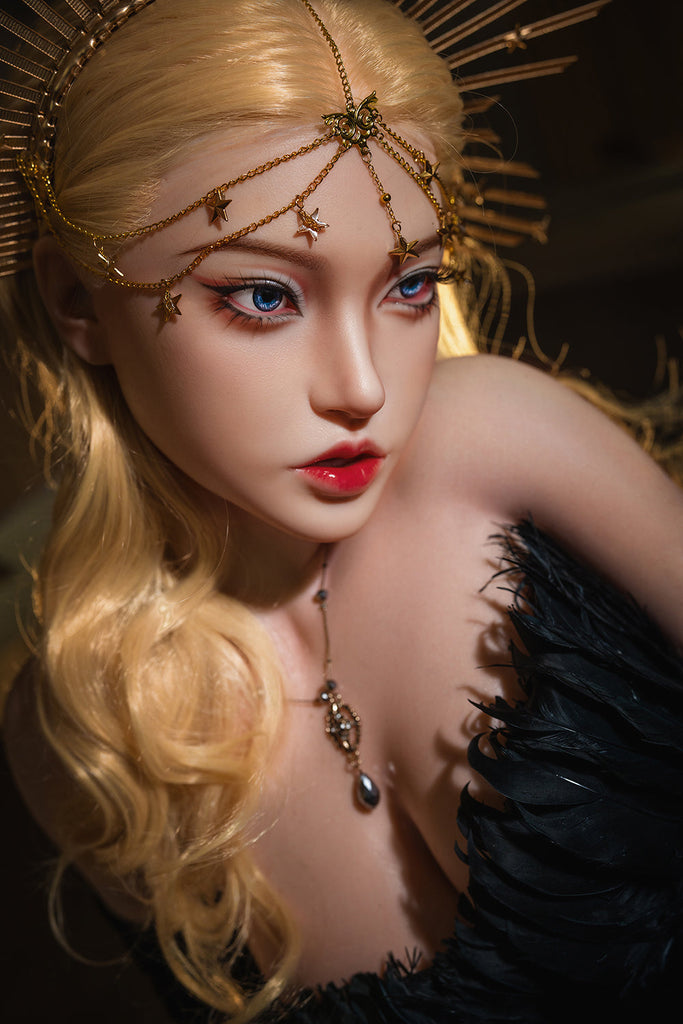 US Stock - Kvn 164cm M29 Silicone ROS Head Sex Doll Realistic Oral Sex Movable Jaw Adult Love Doll