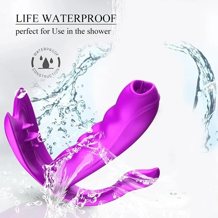 Wearable Orgasm Vibrator for Women G Spot Clitoris Stimulator Anal Massage Heating Dildo Vibrator