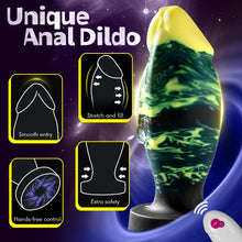 Load image into Gallery viewer, Unique Hybrid Design Vibrating Anal Dildo With Suction Cup