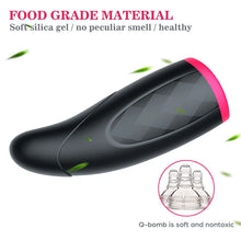 Load image into Gallery viewer, Heated Oral Sex Aircraft Cup Penis Exerciser Allows Men's Masturbation
