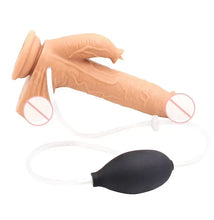 Load image into Gallery viewer, Fake Penis Vibration Machine Gun Women's Water Spray