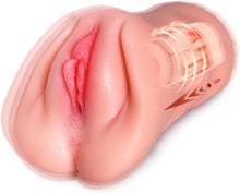 Load image into Gallery viewer, Realistic Skin-Safe 9X Automatic Thrusting &amp; Vibrating Pocket Pussy