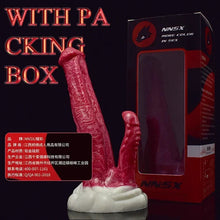 Load image into Gallery viewer, Large And Small Double-headed Imitation Heteromorphic Penis Female False Penis Dual-channel Vaginal And Anal Dual-purpose Comrade Masturbation Sex Products