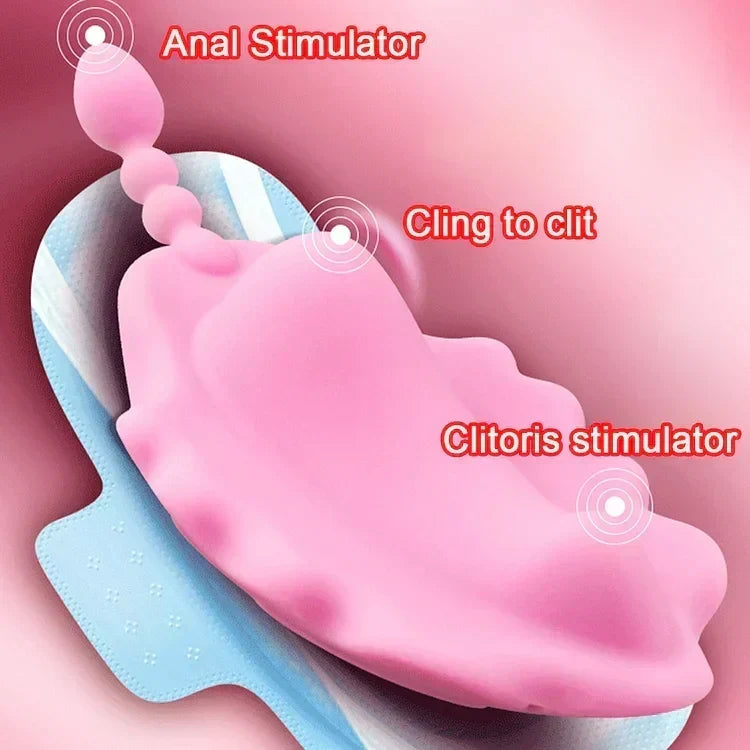 Huabei Wears Small Program Controlled Wireless Remote Massage Stick Female Masculine Sex Products 120/box