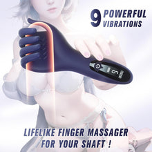 Load image into Gallery viewer, 9X Vibration Finger Trainer Vibrator Glan Stimulator Masturbators