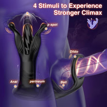 Load image into Gallery viewer, 9 Tension Shock Flapping Prostate Massager Anal Toys
