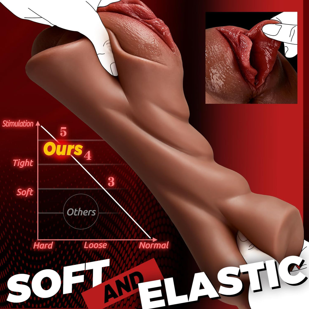 5D Deep Vagina and Tight Anus Realistic Pocket Pussy