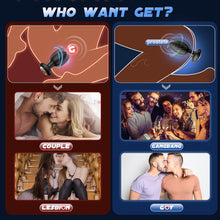 Load image into Gallery viewer, Anal Toys Anal Plug with 7 Rotation &amp; 7 Vibration Anal Vibrators