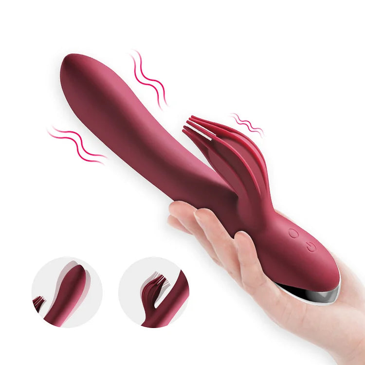 Rabbit Vibrator 10 Speed G Pot Clitoris Stimulation Massage