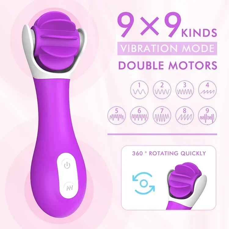 Rotating Licking Clitoris Vibrator G Spot Masturbator Clitoris Stimulation Vibrators