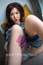 Load image into Gallery viewer, US Stock - Thalia 160cm #545 Silicone Head Oral Sex Doll  Natural Skin TPE Body Movable Jaw Adult ROS Love Doll