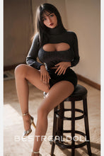 Load image into Gallery viewer, US Stock - RIDMII Danica Plus Unique Design 161cm #468 Realistic BBW Sex Doll Silicone ROS Head Movable Jaw Adult Love Doll TPE Body