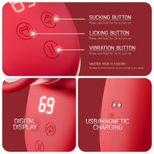 Load image into Gallery viewer, Women's Clitoral Suction Miracle with Licking Feature