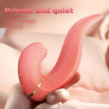 Load image into Gallery viewer, 2-in-1 Sucking Tongue Licking Vibrator