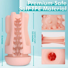 Load image into Gallery viewer, Automatic Sucking Male Masturbators - Upgraded 7 Vibration &amp; Suction Hands Free Pocket Pussy Male Stroker