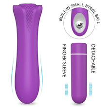 Load image into Gallery viewer, Mini Women's Vibrating Stick Bullet Mini Av Stick Bullet Funny Egg Jumping Massage Stick
