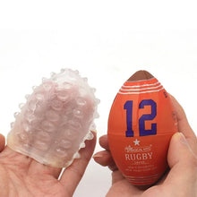 Load image into Gallery viewer, Rugby-shaped Egg Masturbation Egg Men's Portable Mini Aircraft Cup Men's Adult Sex Toys