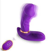 Load image into Gallery viewer, Women's Wireless Remote Control Wear Rocking Masturbation Vibrator, Couples Share Vibrator, Adult Sex Products