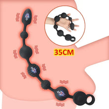 Load image into Gallery viewer, Star Beads Sex Products Foreign Trade Products Men's Appliances Vibration Backyard Massager Anal Plug Shaped Vibration