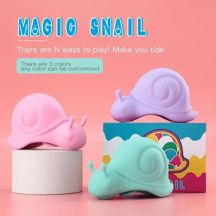 New Snail Sucking Cute Little Jumping Egg Female Orgasm Tongue Licking Vibration Masturator Adult Sex Toys