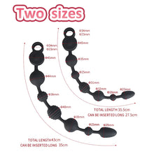 Load image into Gallery viewer, Star Beads Sex Products Foreign Trade Products Men's Appliances Vibration Backyard Massager Anal Plug Shaped Vibration